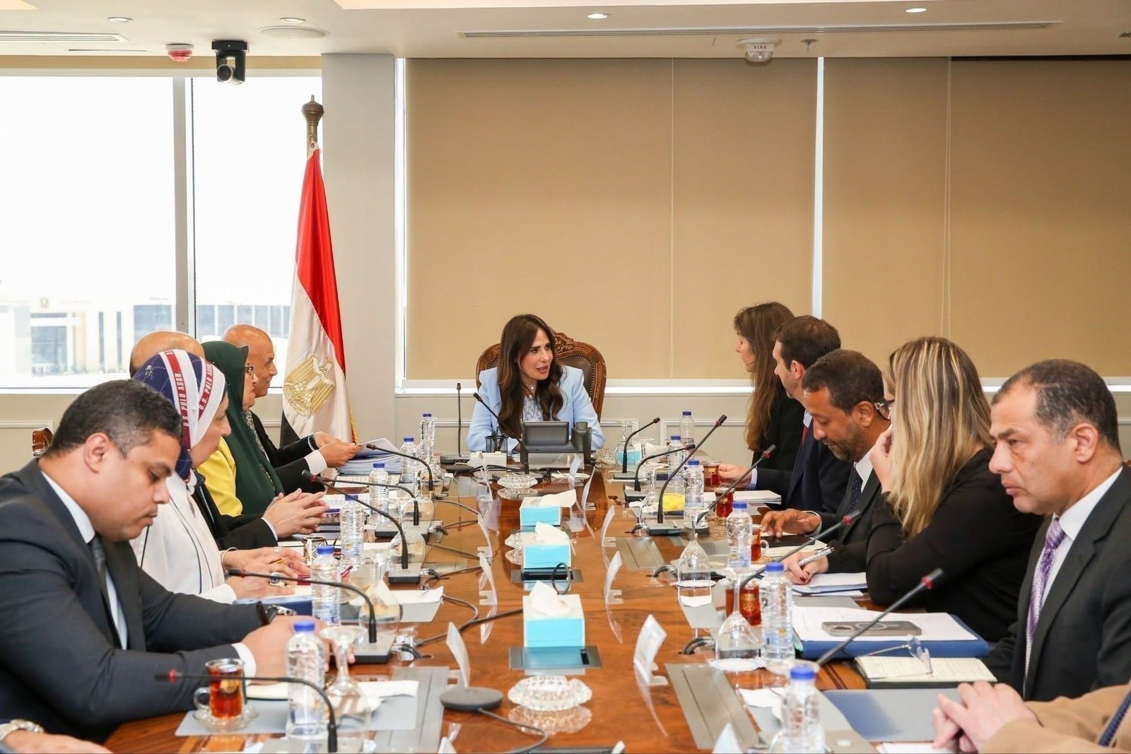 “الإسكان”-تبحث-مع-الوكالة-الفرنسية-للتنمية-تعزيز-التعاون-بمشروعات-المرافق